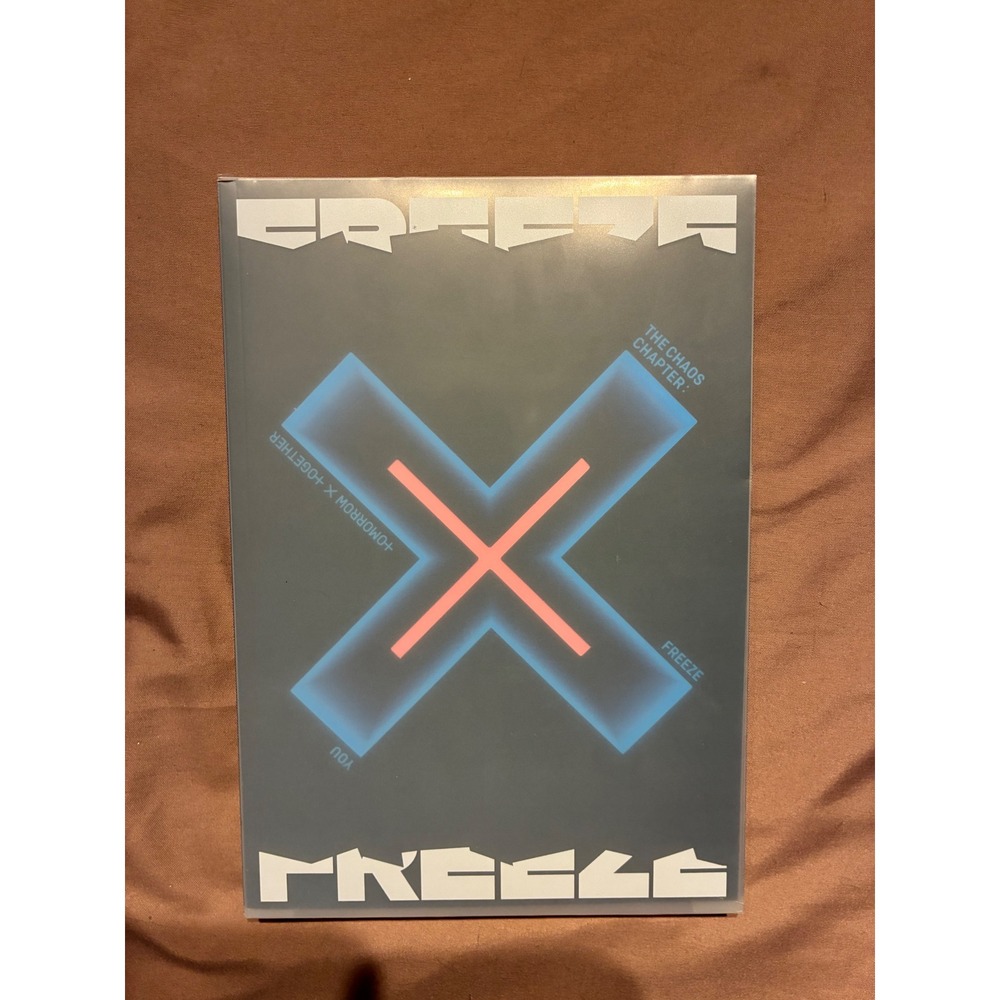 TXT Tomorrow X Together The Chaos Chapter‎ FREEZE YOU Version Album Photobook CD